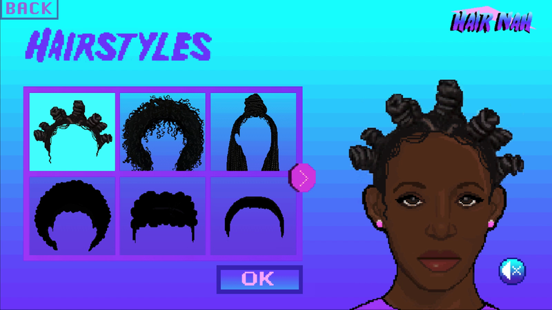 “Hair Nah” screenshot